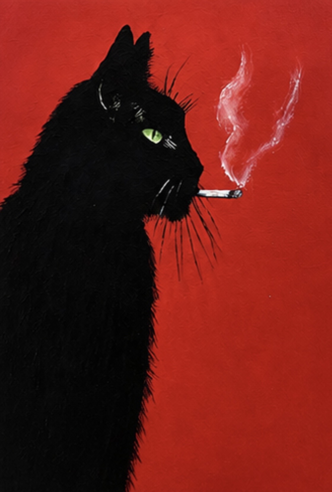 Red Room — Acrylic on canvas